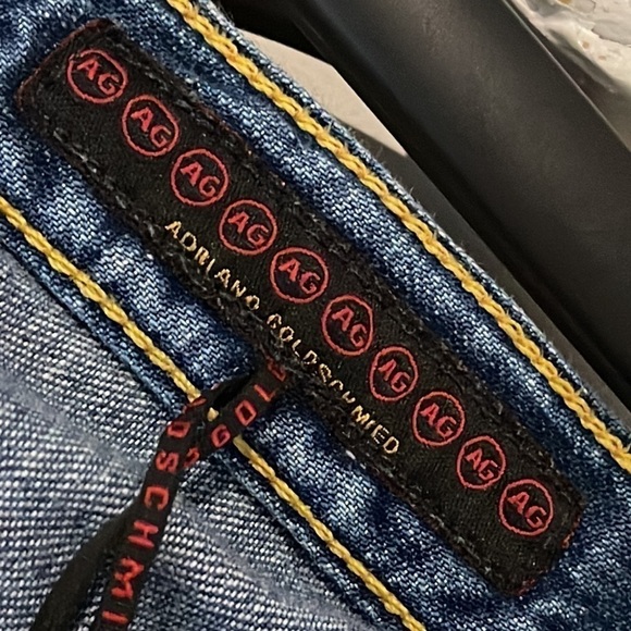 ANTHROPOLOGIE ADRIANA GOLDSCHMIED 100% COTTON THE ANGEL BOOTCUT JEAN SIZE 29 - Picture 6 of 11